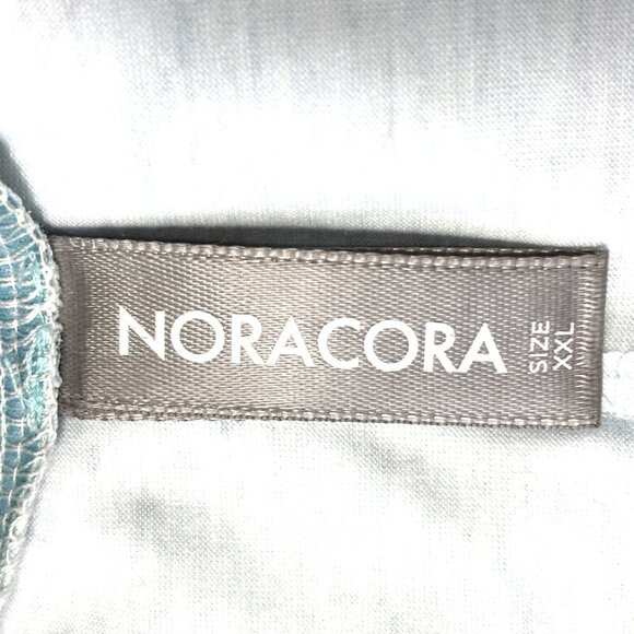 Noracora maxi floral blue dress Size XXL - Picture 7 of 8